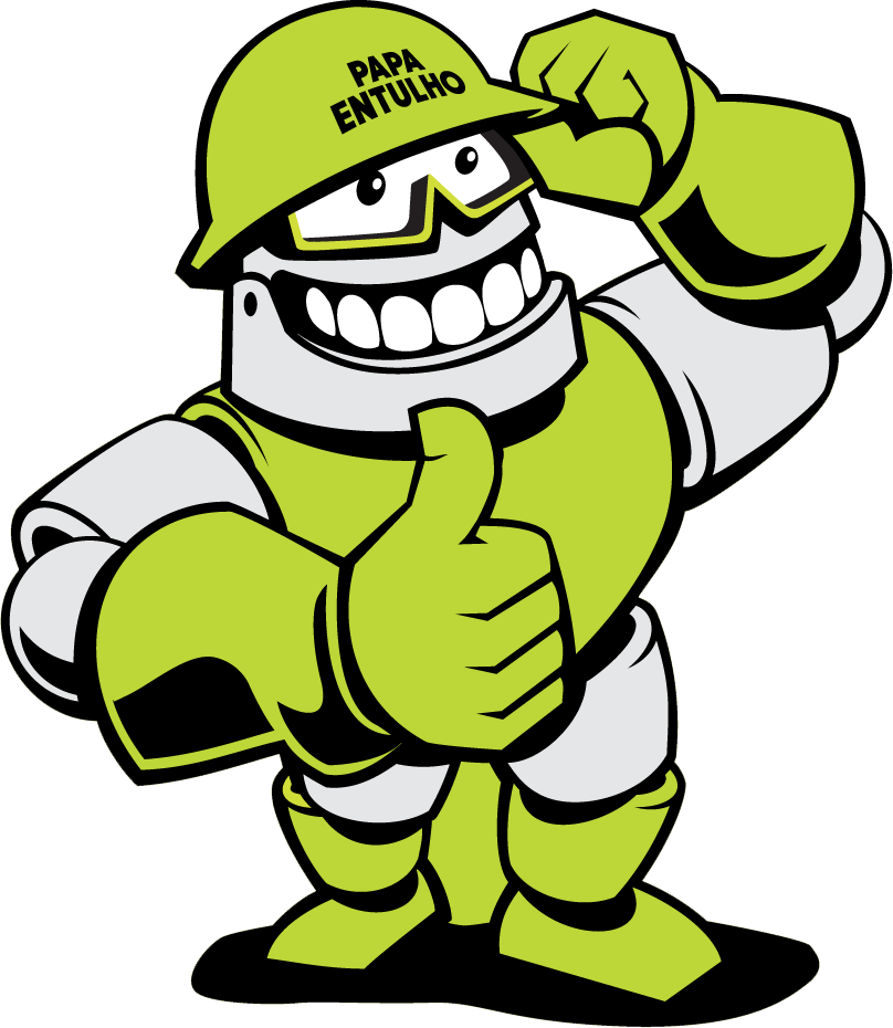 papa-entulho-mascote